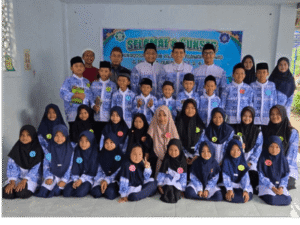 Seragam TPQ Muhammadiyah Tajdied yang desain motif dan printing kain di motifkain.com